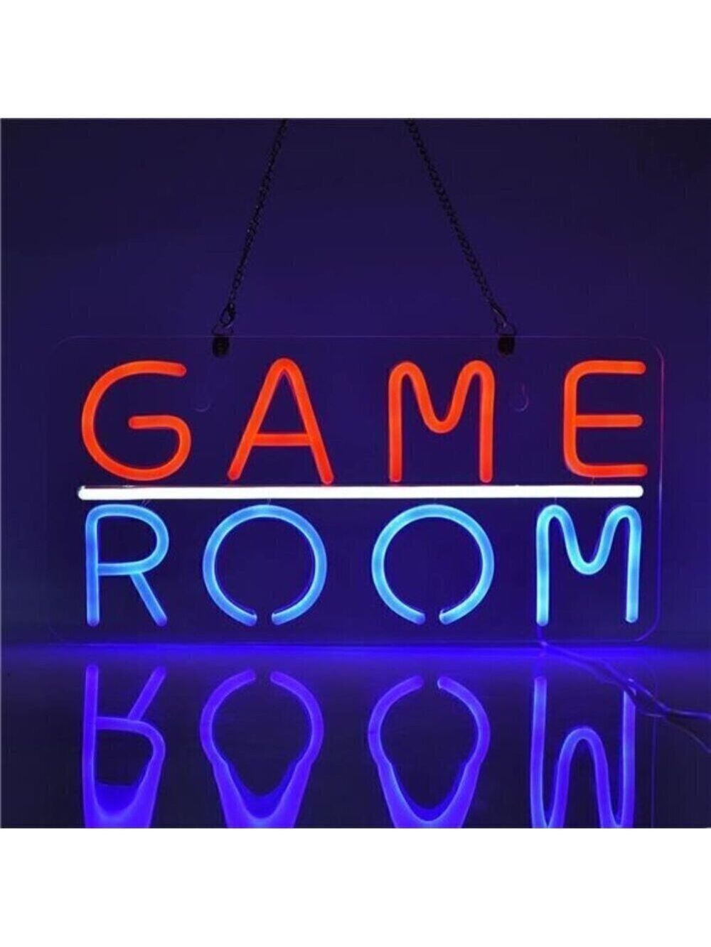 GAME ROOM Neon Sign LED Zone Room Man Cave Bedroom Home Art Gaming Neon Light